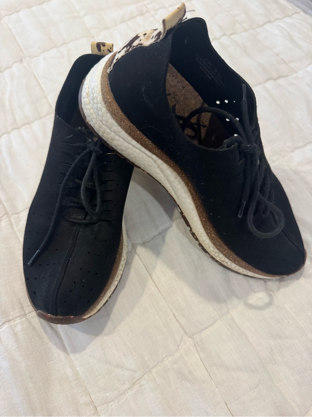 OTBT Alstead Suede Calf Hair Sneakers Women’s 7.5